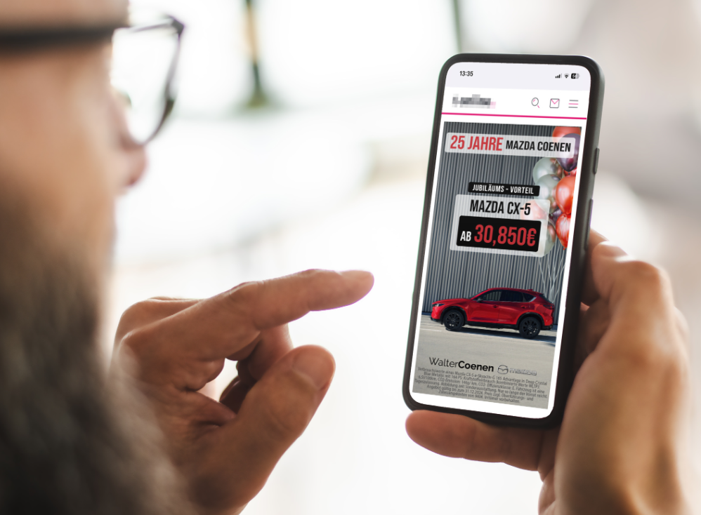 Mobile Banner Ad – Mazda Coenen